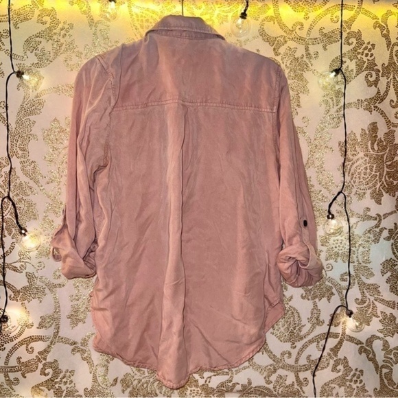 #060 🥀 KNOX ROSE Button Down Long Sleeve Blouse - Picture 3 of 6